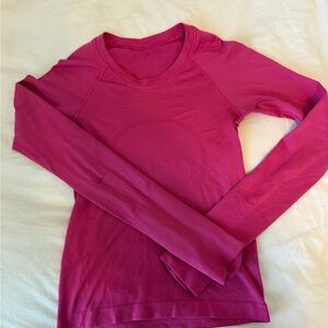lululemon swiftly tech long-sleeve shirt 2.0 waist length